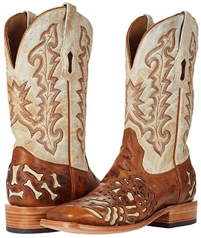 Men s Corral Bone Inlay Western Boot A4108 C High Country Western Wear