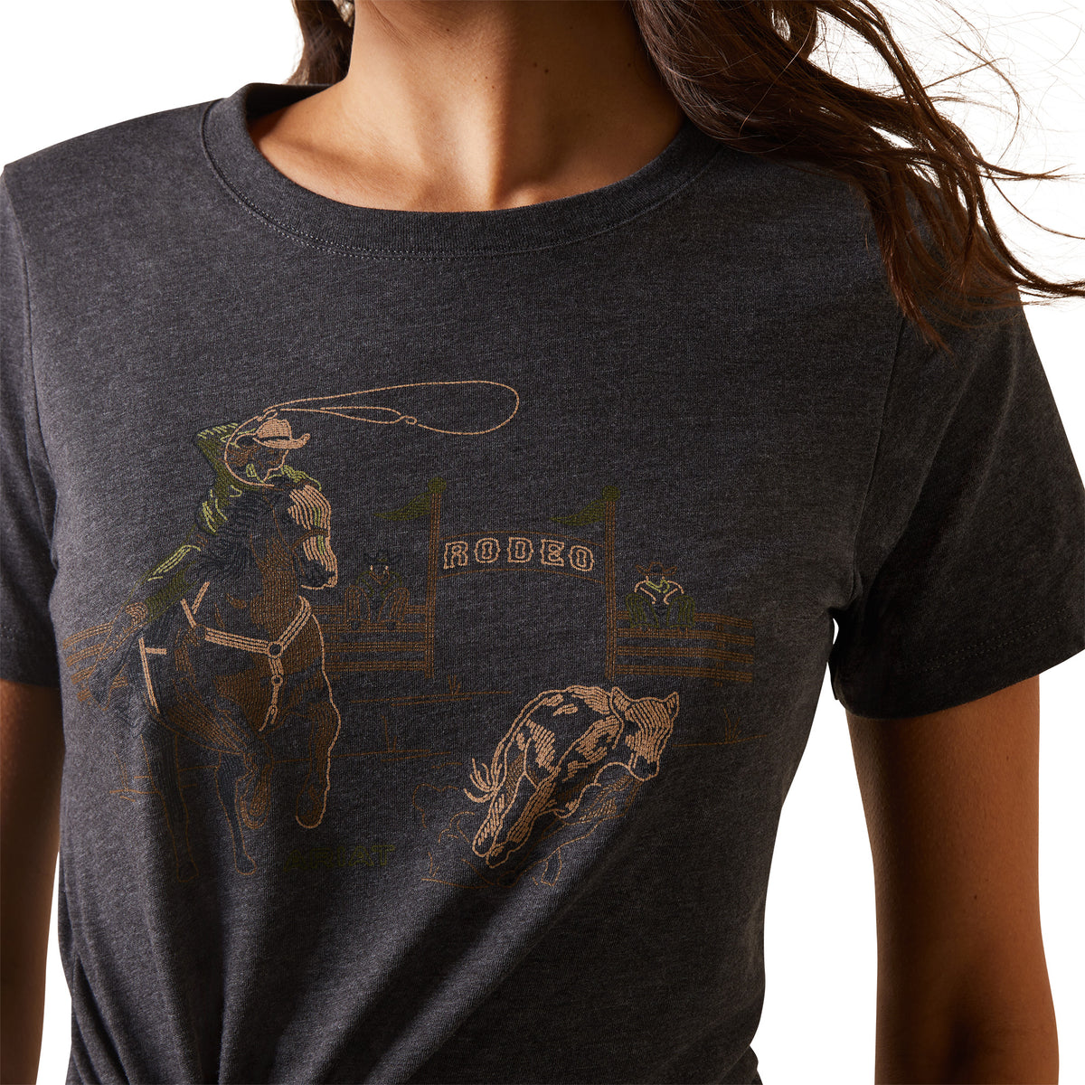 Women's Ariat Stitches T-Shirt #10044617 | High Country Western Wear
