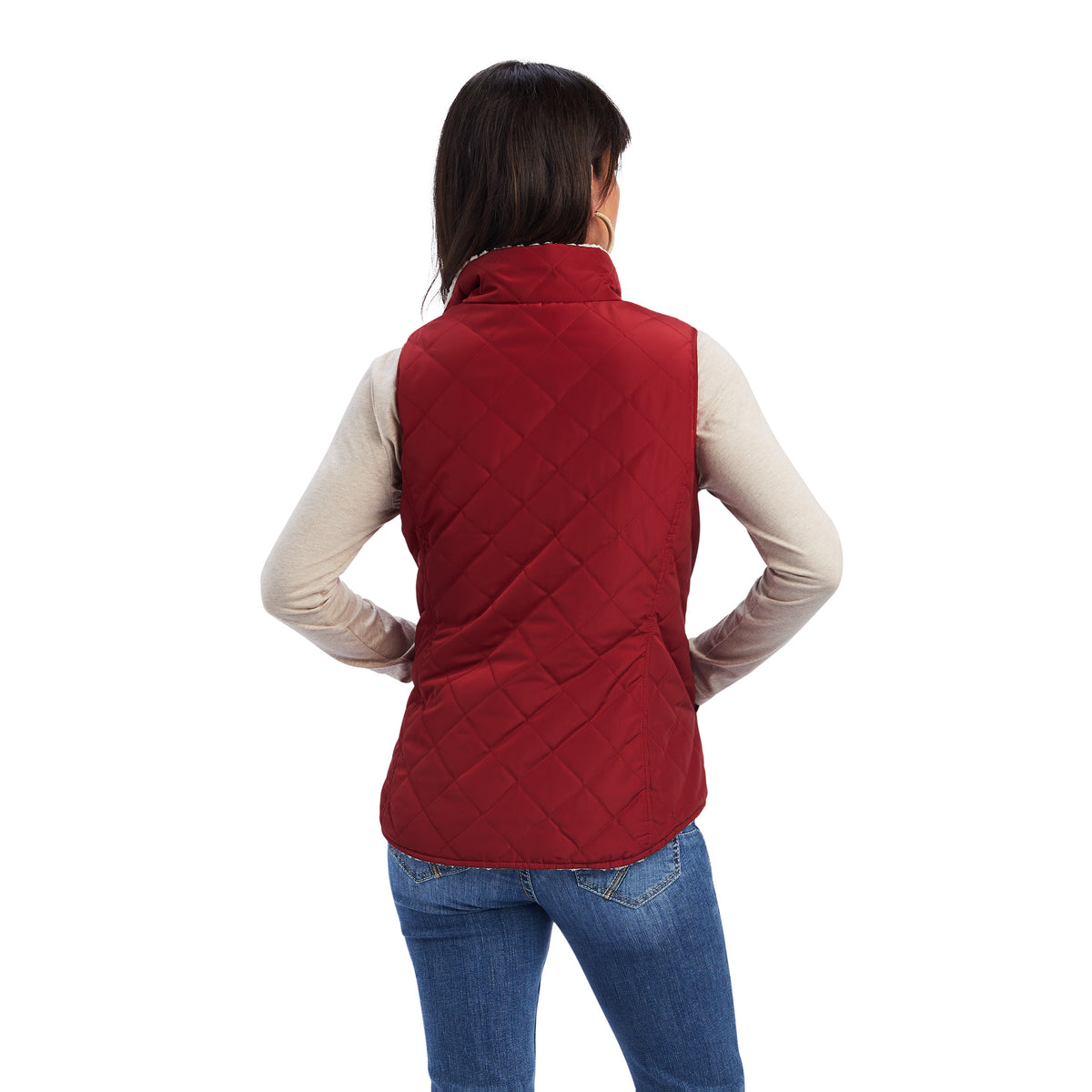 Women's Ariat Reversible Dilon Insulated Vest #10041586X-C