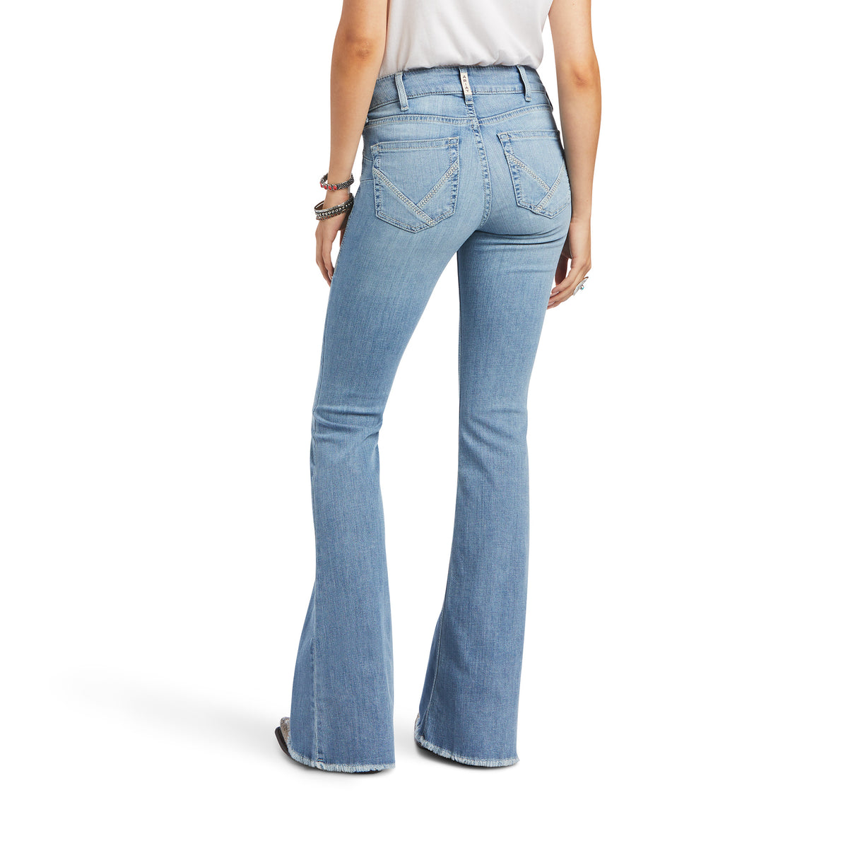 Ariat 10040801 REAL Perfect Rise Nadia Straight Jeans – Dress & Cotton