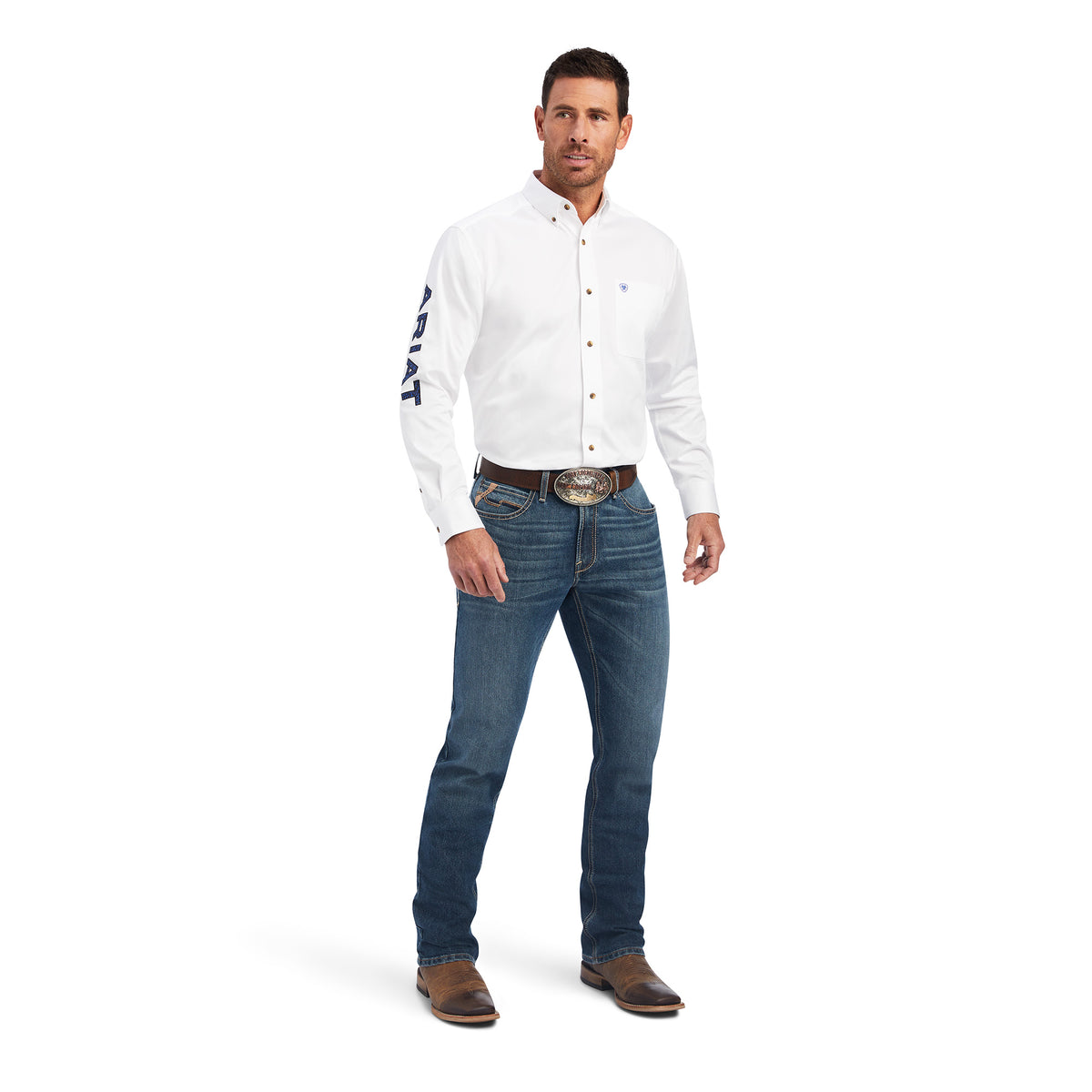 White store ariat shirt