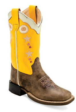 Outlaw boots yellow hotsell