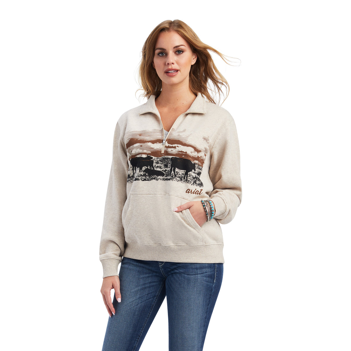 Ariat ready online sweatshirt