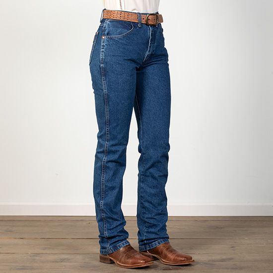 Wrangler Womens Cowboy Cut Slim Fit High Rise Stretch Jean : :  Clothing, Shoes & Accessories