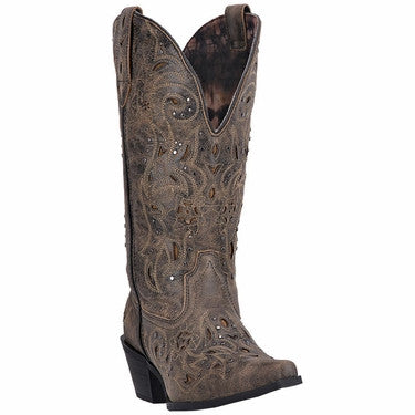 Laredo womens black cowboy boots hotsell