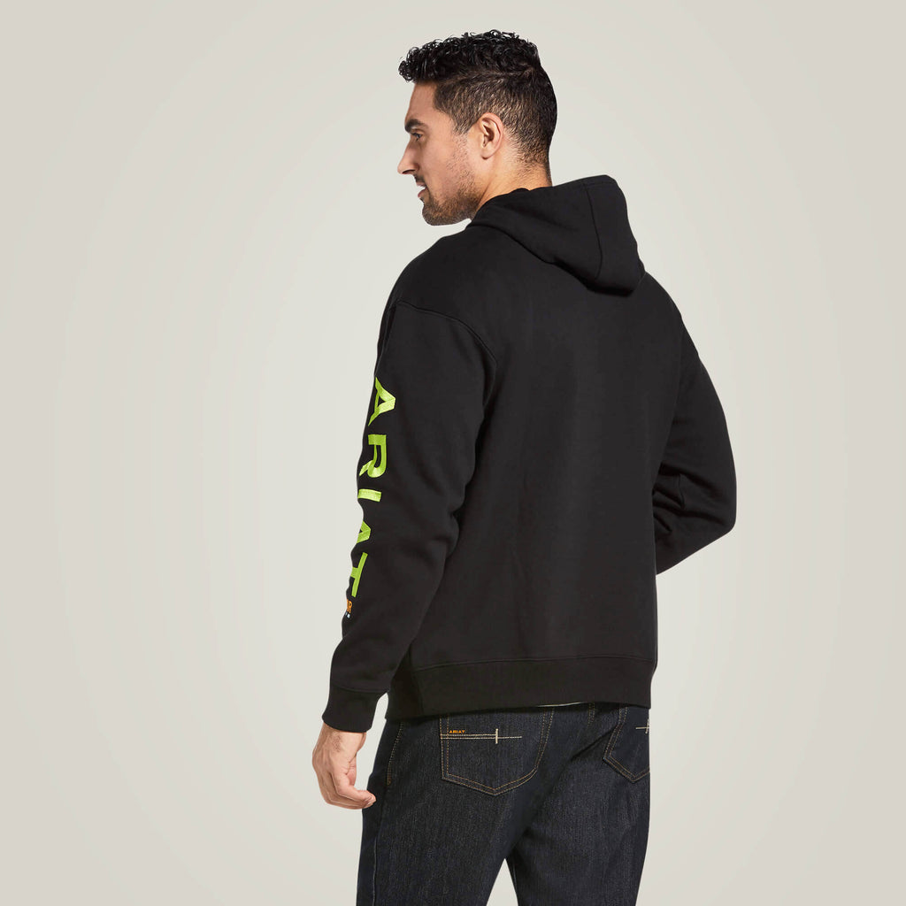 Men's Ariat Rebar Graphic Hoodie #10032993X