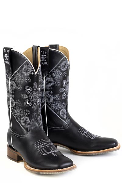 Women's Tin Haul Midnight Paisley Western Boot #14-021-0102-5078