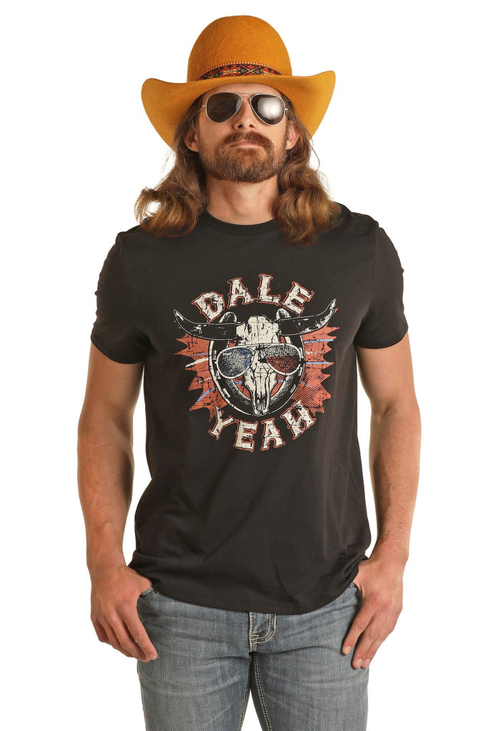 Men's Rock & Roll Cowboy Dale Brisby T-Shirt #BU21T03091