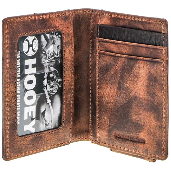 Men's Hooey Tahonta Bi-Fold Money Clip #RFW014-BRTN