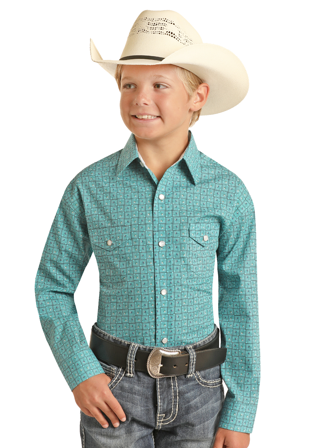 Boy’s Panhandle Sap Front Shirt #PSBSOSR12Z | High Country Western Wear