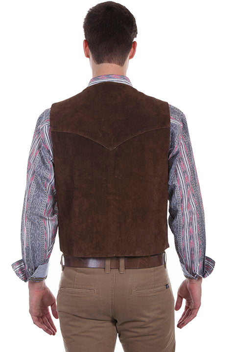 Men's Scully Calf Suede Vest #507