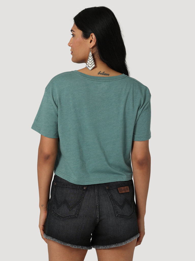 Women's Wrangler Crop T-Shirt #112328946 | High Country Western Wear