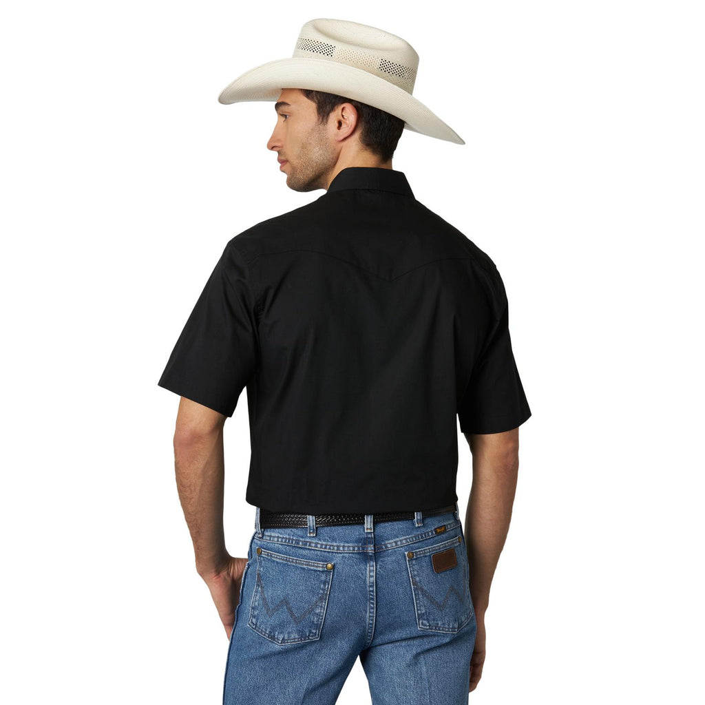 Men's Wrangler Sport Western Snap Front Shirt #71106BK