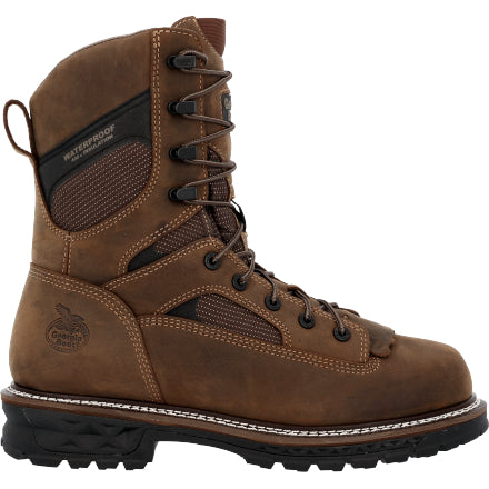 Men's Georgia Insulated Waterproof Composite Toe LTX Logger Work Boot #GB00681