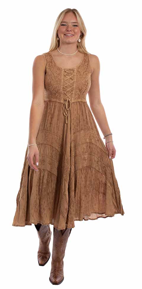 Women's Scully Lace-Up Front Dress #HC118