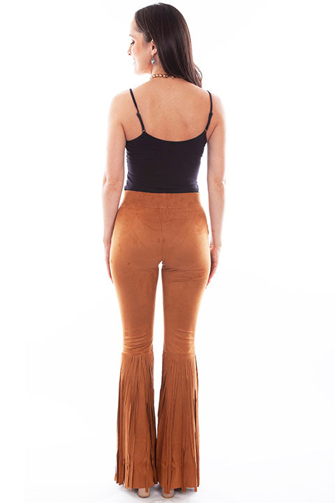 Women's Scully Fringe Bell Bottom Pants #HC771