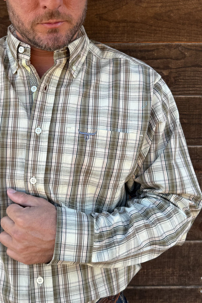 Men's Drover Cowboy Threads Button Down Shirt #D150