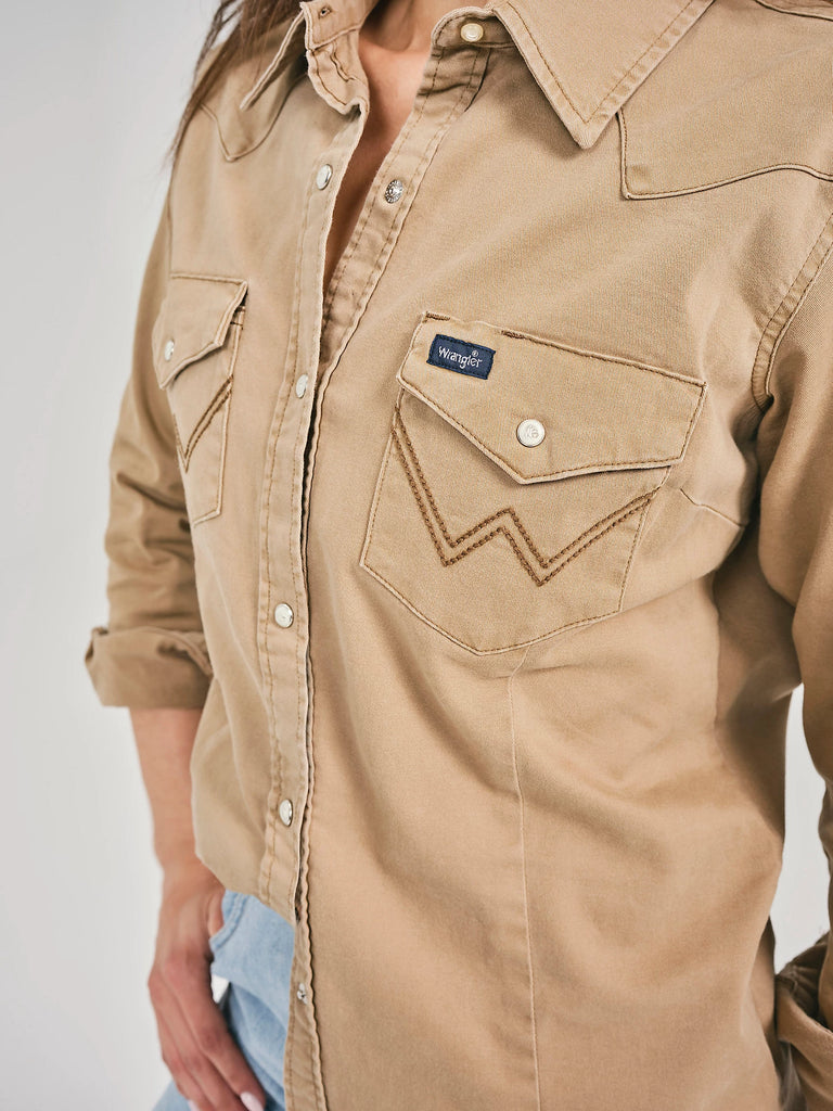 Women's Wrangler Snap Front Shirt #LW1031T