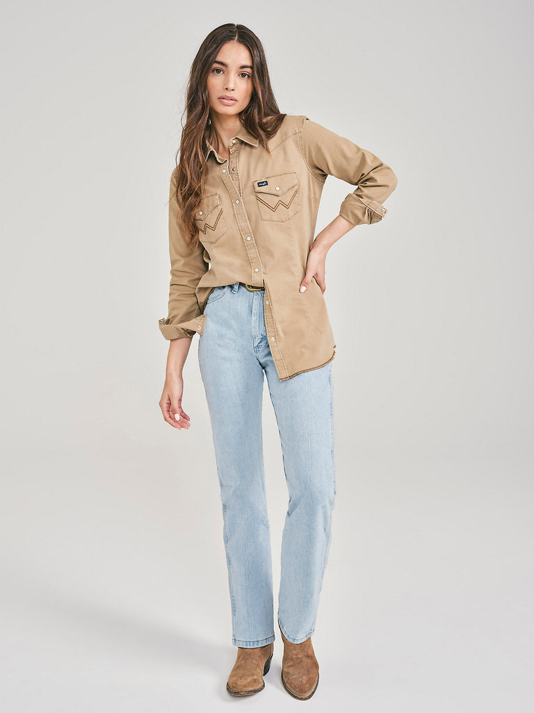 Women's Wrangler Snap Front Shirt #LW1031T