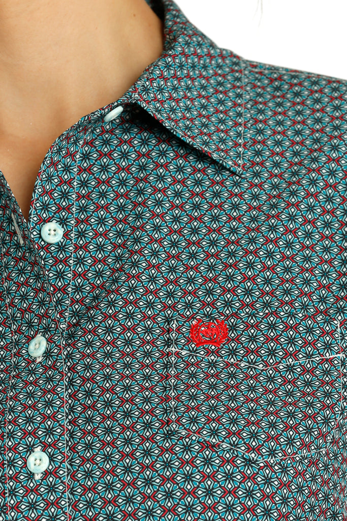 Women's Cinch ARENAFLEX Button Down Shirt #MSW9163027