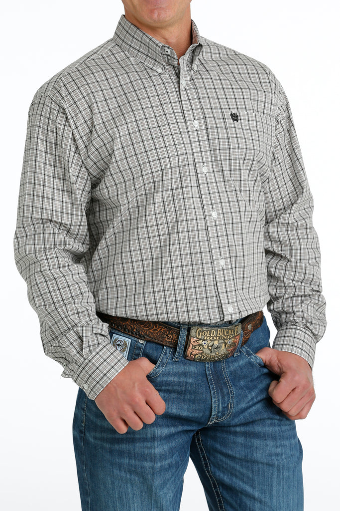 Men's Cinch Long Sleeve Button Down Shirt #MTW1105674