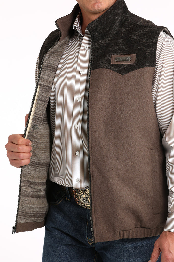 Men's Cinch Conceal Carry Wool Vest #MWV1543011