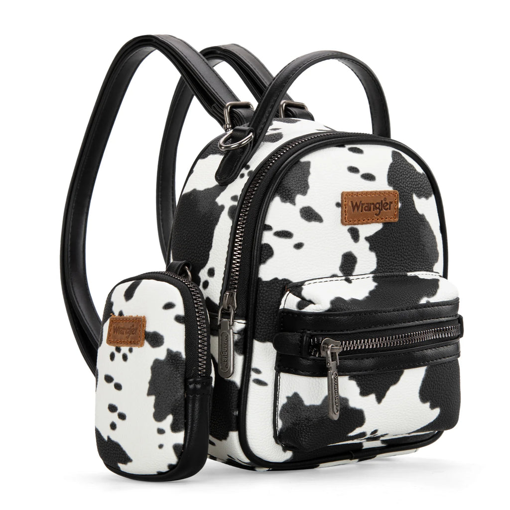 Women's Wrangler Mini Backpack with Coin Purse #WG133-8600BK