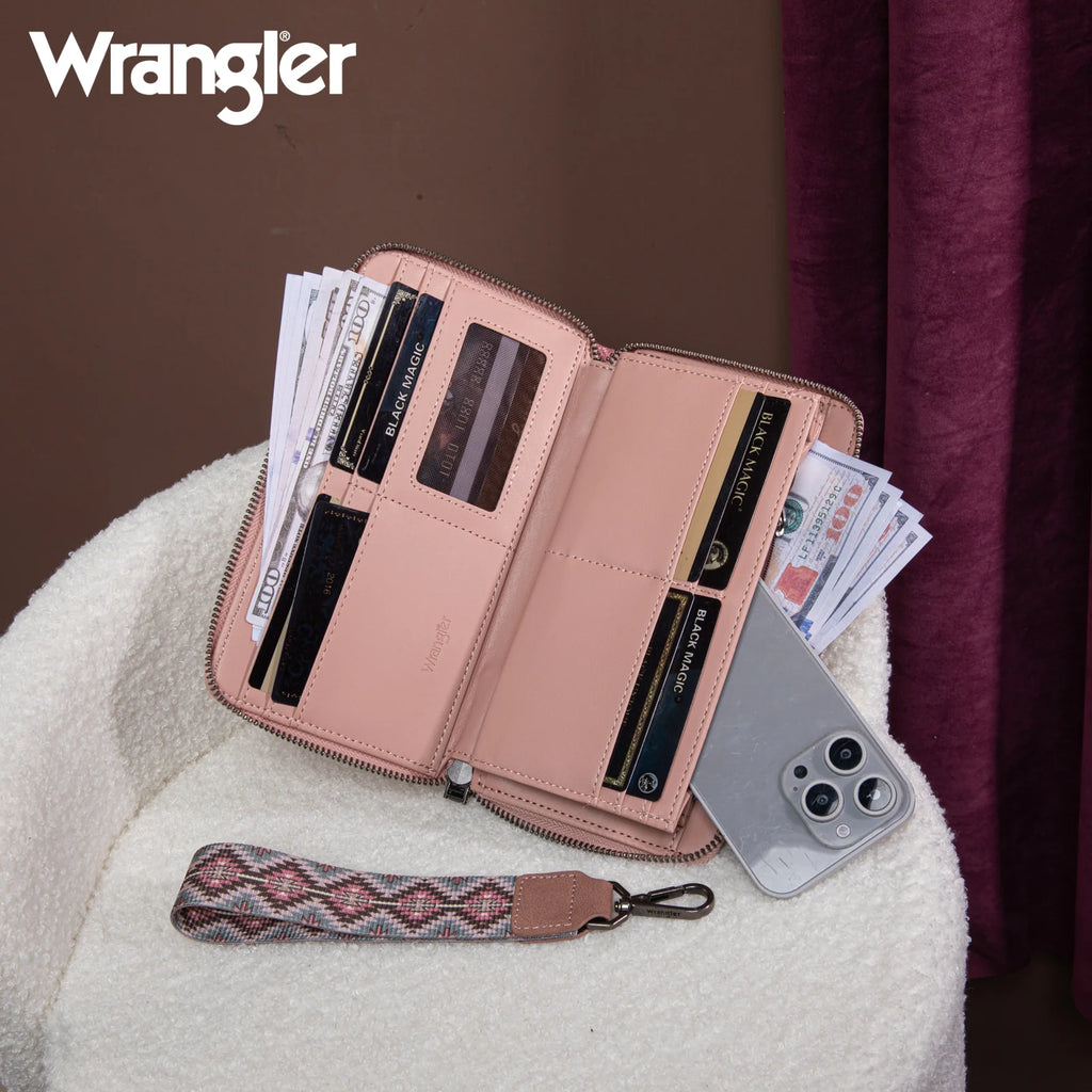 Women's Wrangler Southwestern Wallet #WG2213-W006