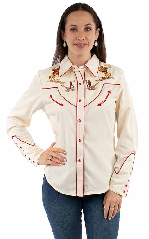 Women's Scully Snap Front Shirt #PL-914