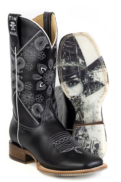 Women's Tin Haul Midnight Paisley Western Boot #14-021-0102-5078