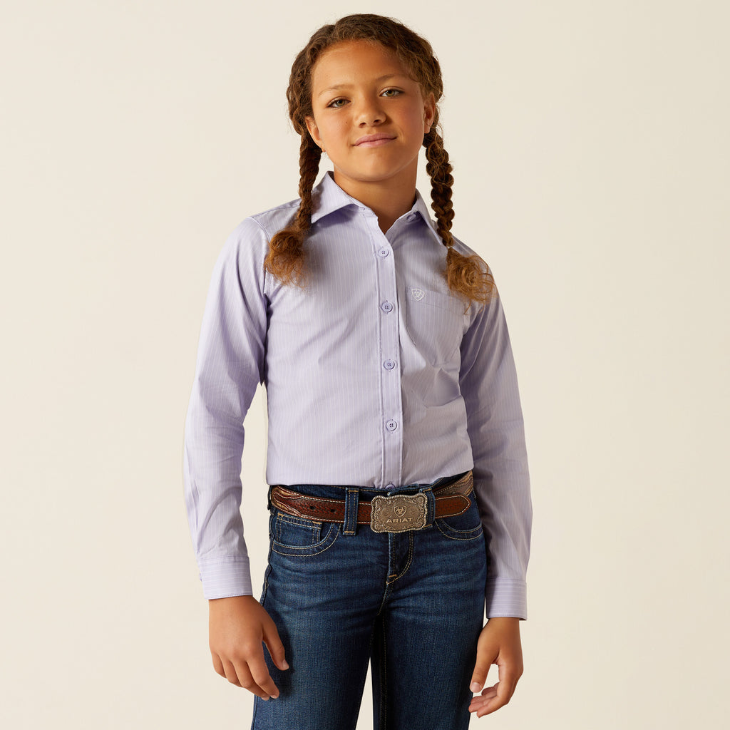 Girl's Ariat Kirby Button Down Shirt #10054599