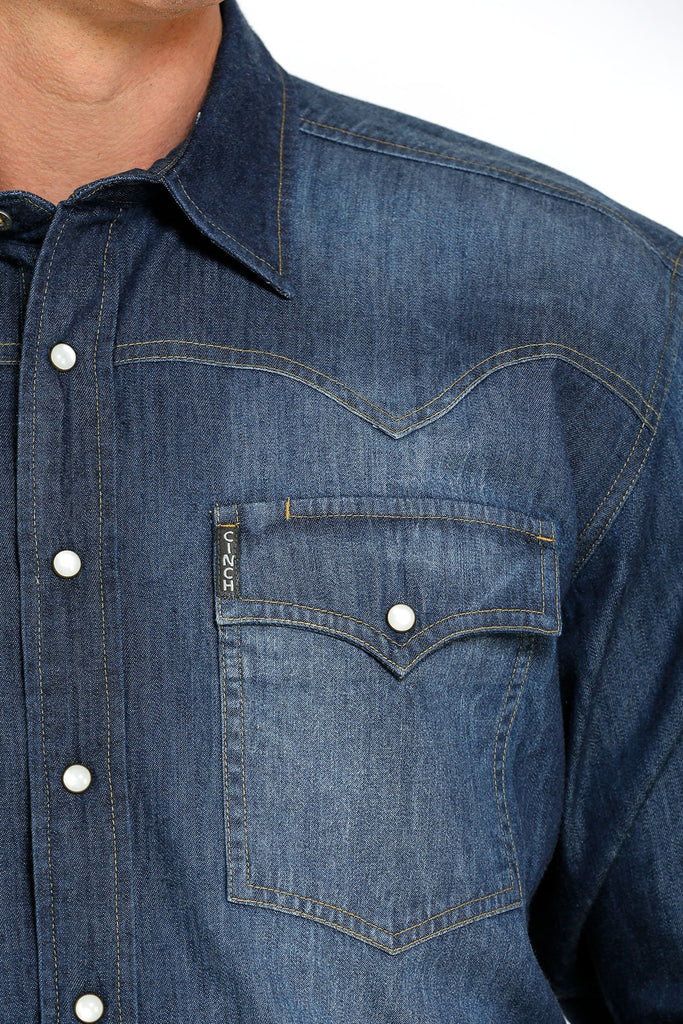 Men's Cinch Denim Snap Front Shirt #MTW1681001