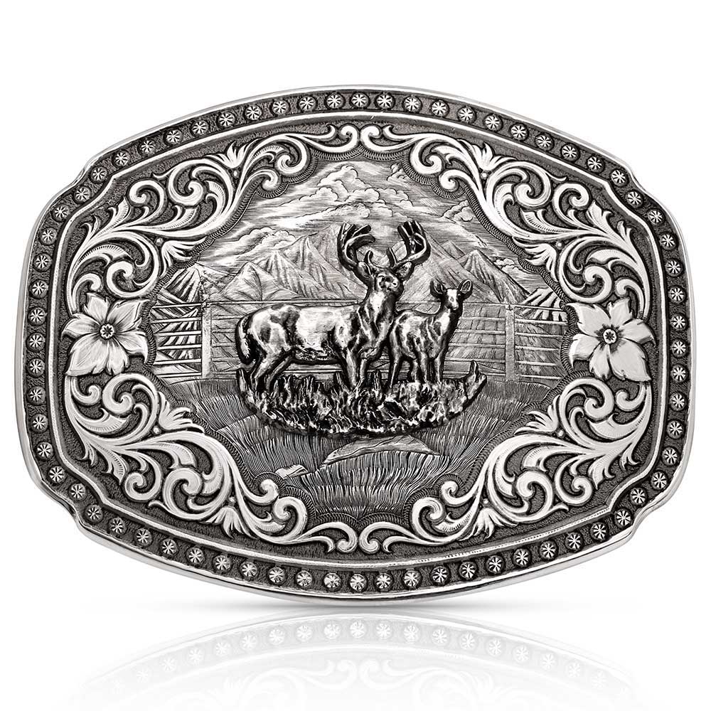 Montana Silversmiths Western Buckle #2900RTS-977L