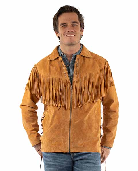 Men's Scully Suede Fringe Jacket #2095-409