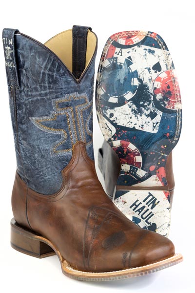 Men's Tin Haul Dealers Choice Western Boot #14-020-0077-0551