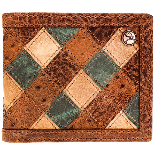 Men's Hooey Ouray Bi-Fold Wallet #RBF009-BRTQ