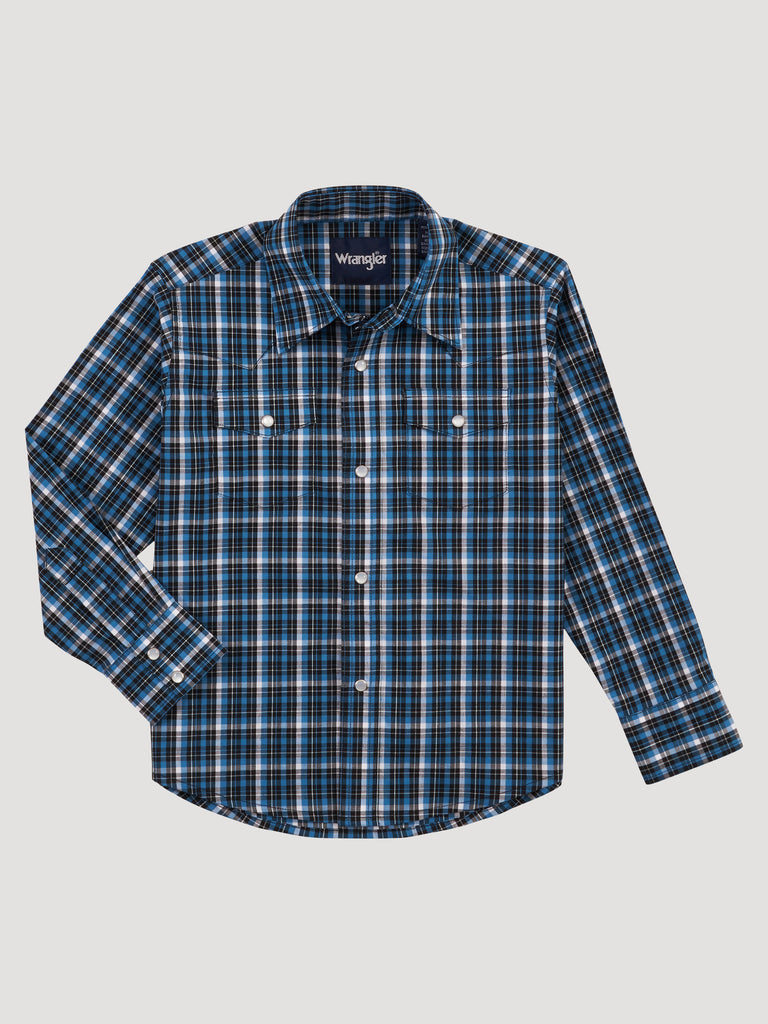 Boy's Wrangler Snap Front Shirt #112317091