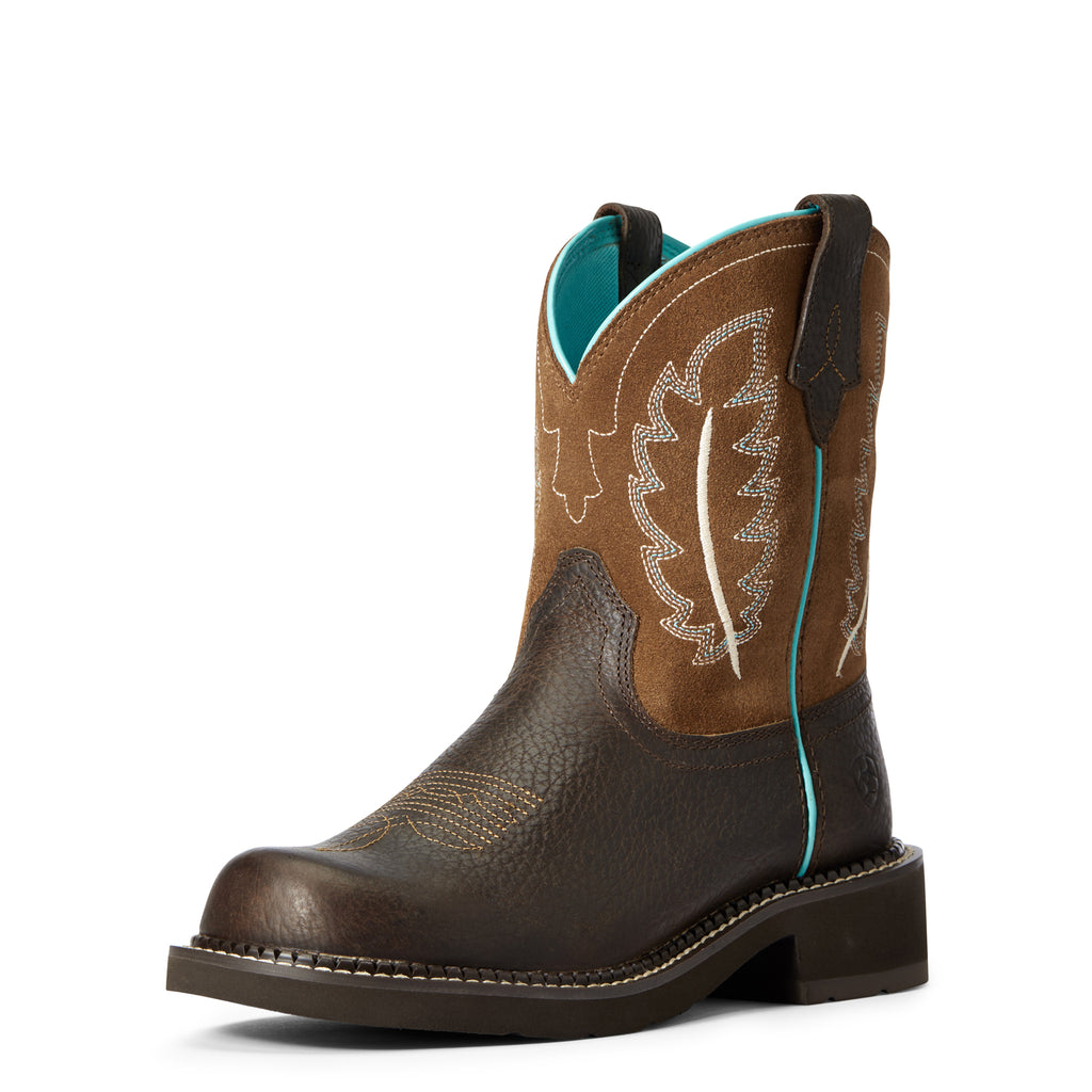 Women's Ariat Fatbaby Heritage Feather II Western Boot #10034009-C