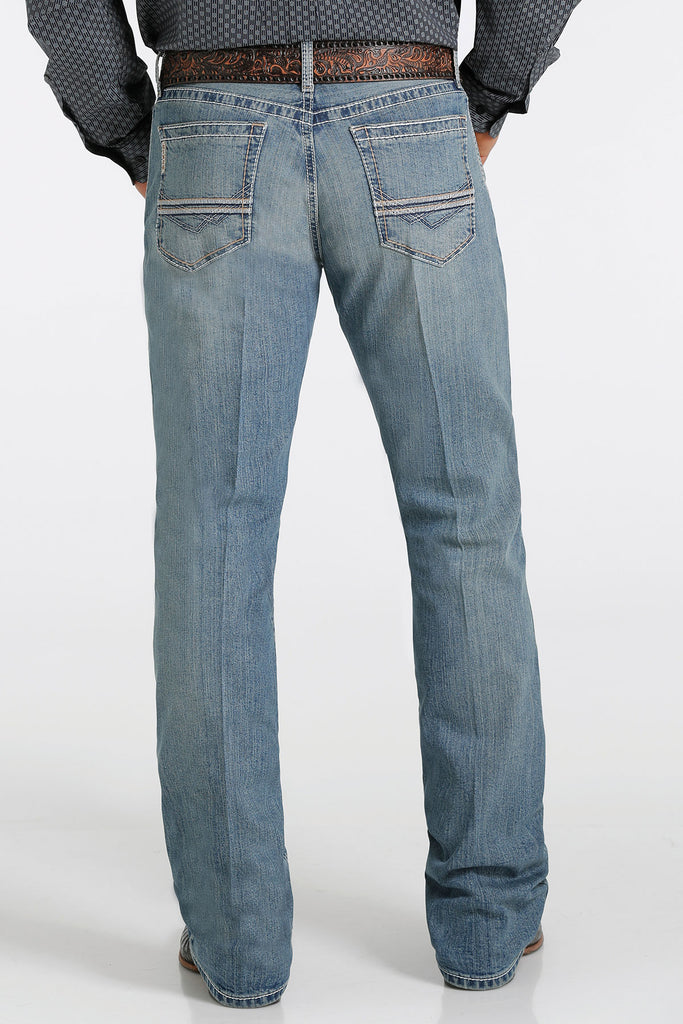 Men's Cinch Performance Denim Mid-Rise Slim Bootcut Jean #MB54236001IND