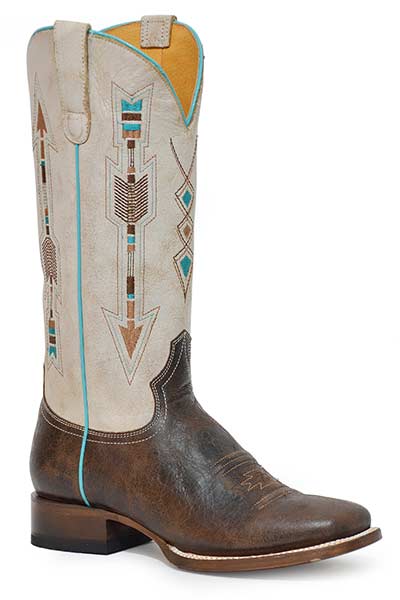 Women's Roper Arrow Western Boot #09-021-7015-8387BR | High Country ...