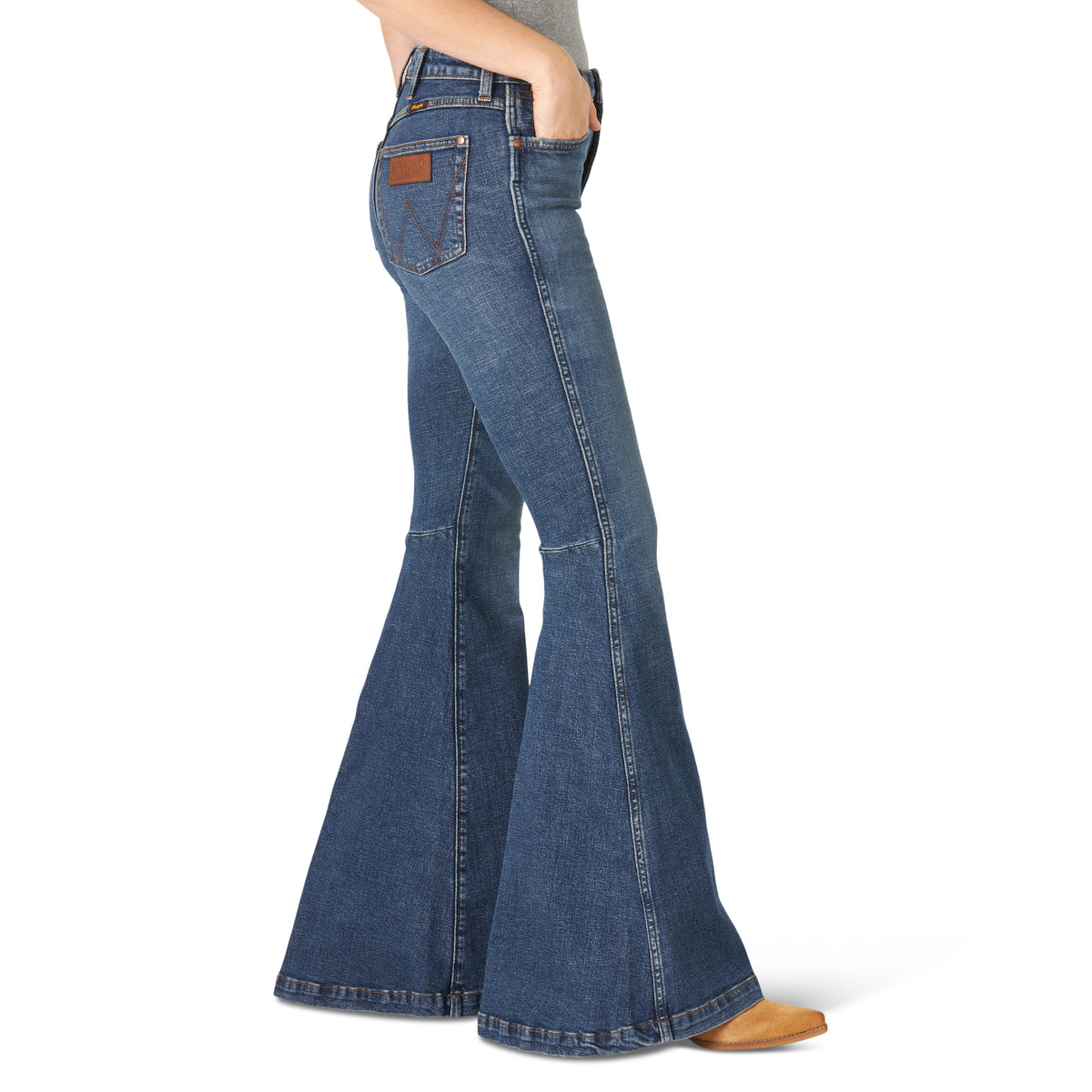 Women's Wrangler Retro High Rise Trumpet Flare Jean #11MPFKP | High ...