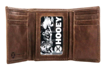 Men's Hooey Classic Tri-Fold Wallet #HTF001-BR