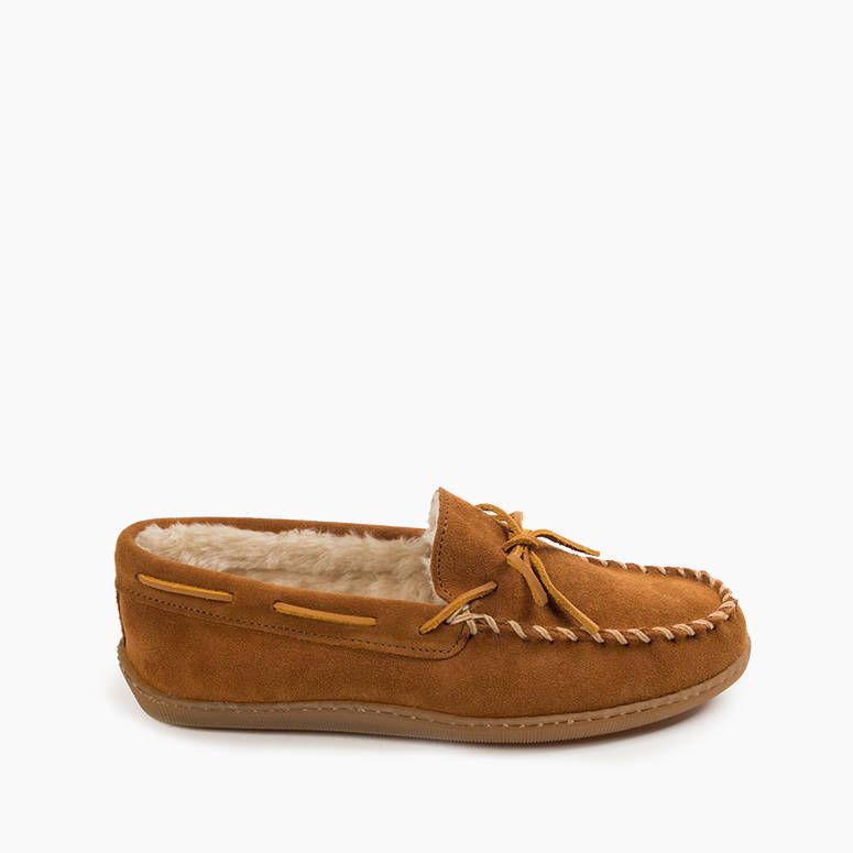 Men's Minnetonka Pile Lined Hardsole Slipper #3902