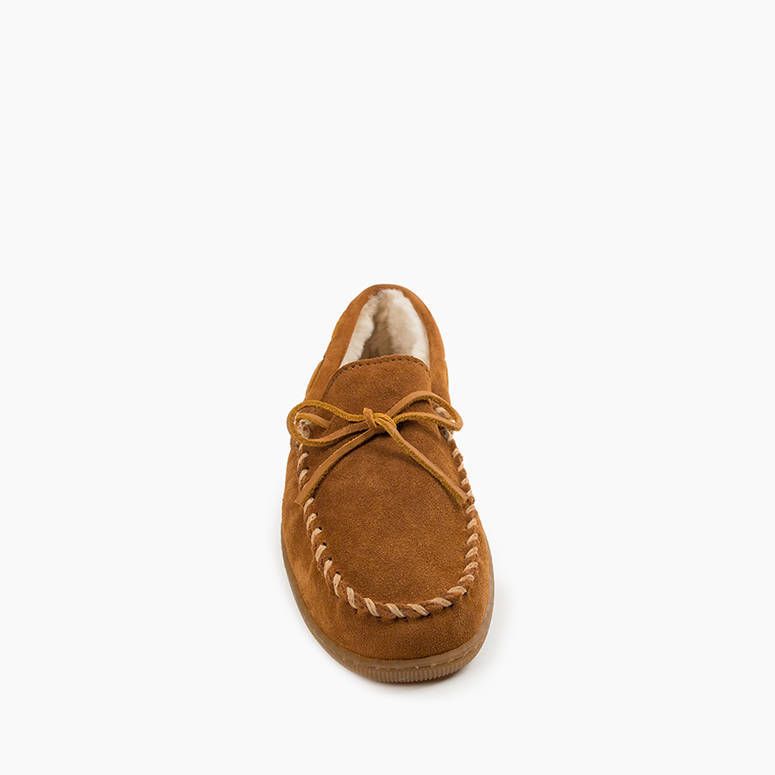 Men's Minnetonka Pile Lined Hardsole Slipper #3902