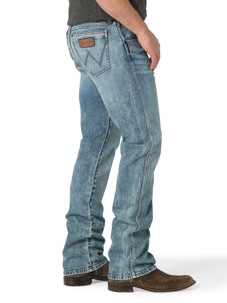 Men's Wrangler Retro Slim Fit Bootcut Jean #2315235