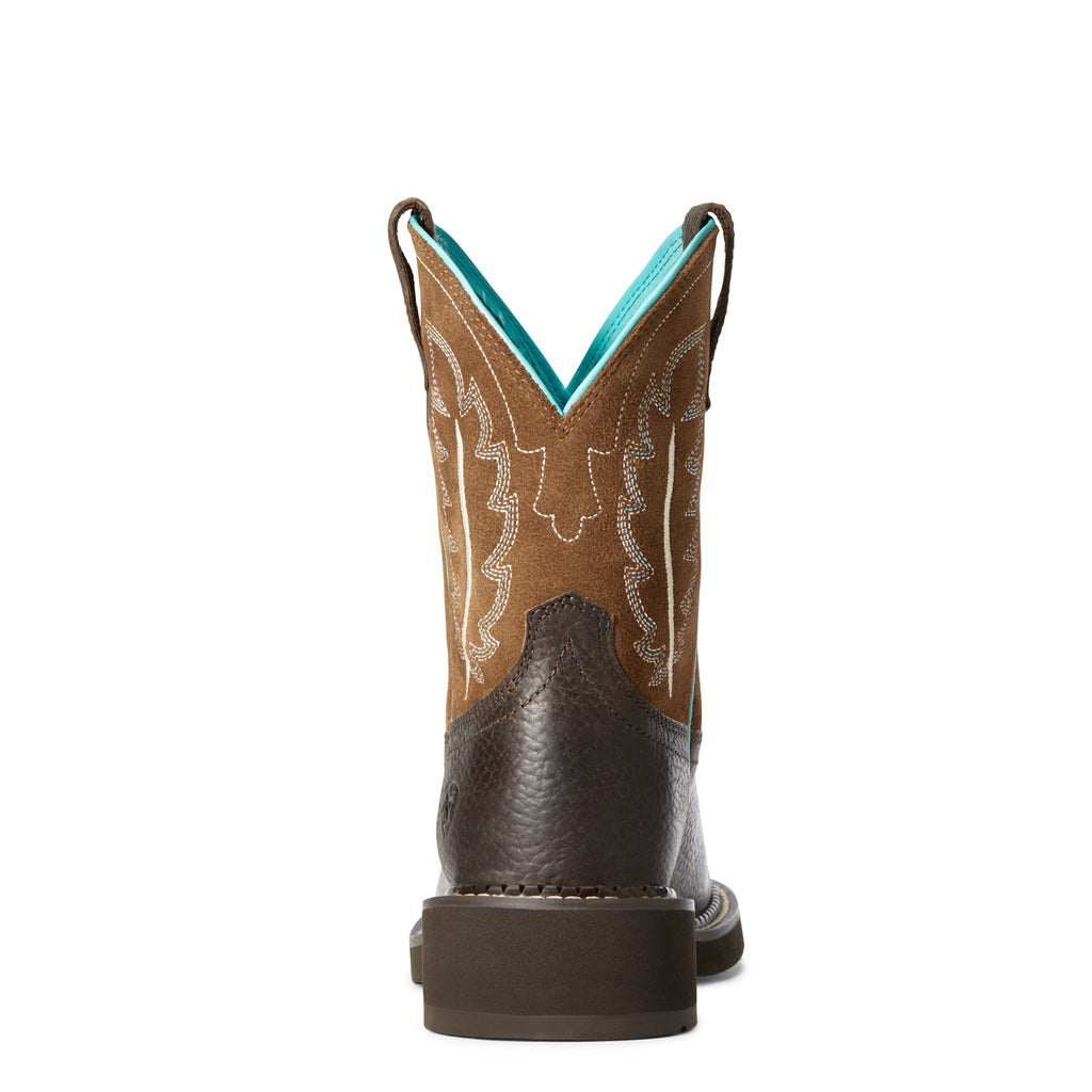 Women's Ariat Fatbaby Heritage Feather II Western Boot #10034009-C