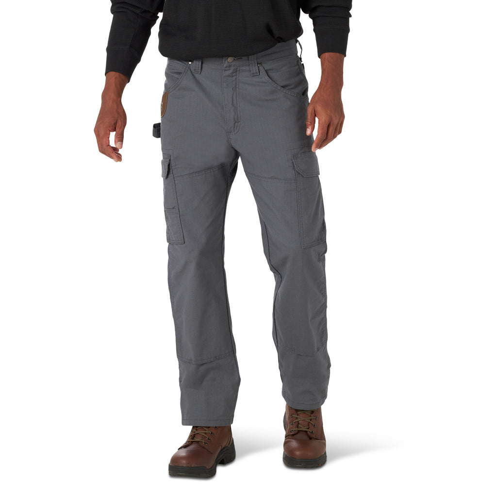 Men's Wrangler Riggs Workwear Comfort Flex Ripstop Ranger Cargo Pant #