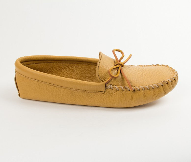 Men's Minnetonka Double Deerskin Softsole Moccasin #816